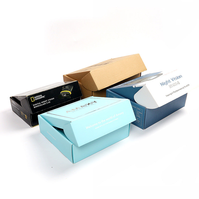 Manufacturer Large Color Printed Corrugated Mailing Boxes,Custom Logo Apparel & Shipping Packaging