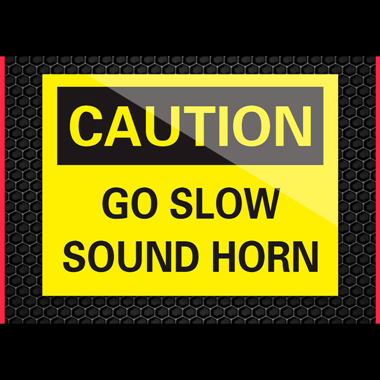 Durable Danger Warning Stickers,Safety Labels with Optional Aluminum Backing for Extra Support