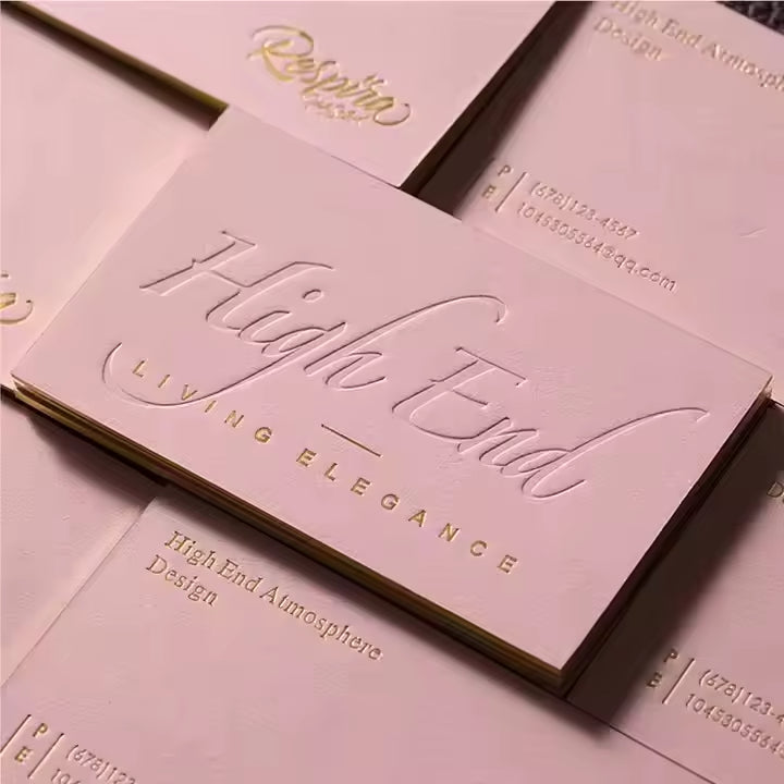 Customized Luxury Business Cards with Logo,Thank You Cards & Premium Hangtag Printing