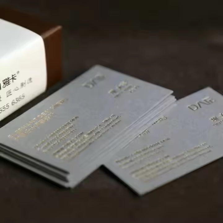 Customized Luxury Business Cards with Logo,Thank You Cards & Premium Hangtag Printing