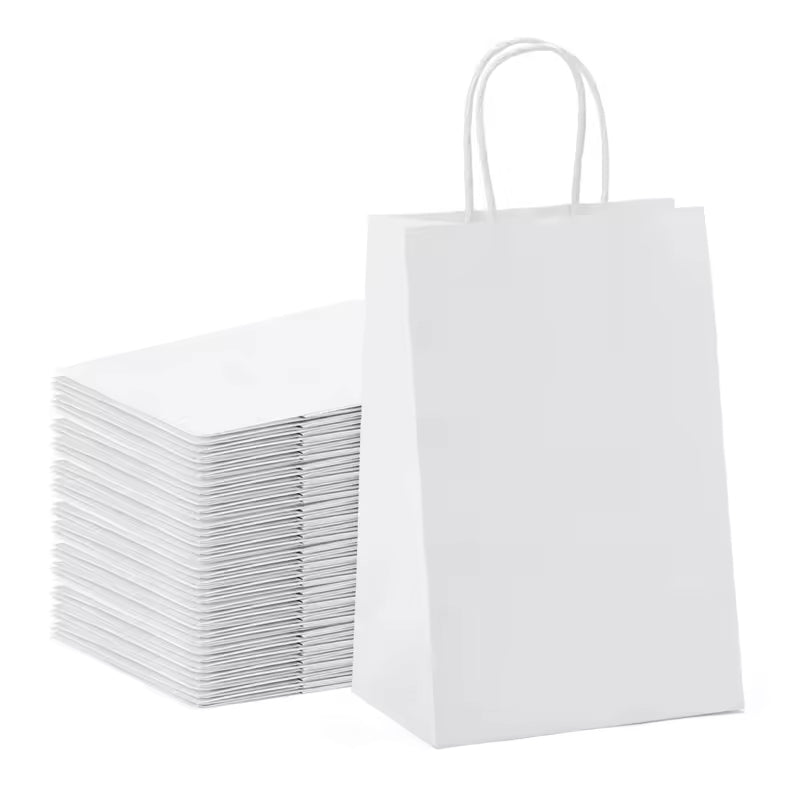 Factory Customized Kraft Paper Tote Bags – Purple, Green, Brown,Beauty & Women’s Shopping Bags