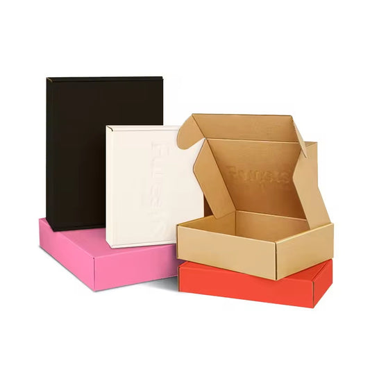 Manufacturer Large Color Printed Corrugated Mailing Boxes,Custom Logo Apparel & Shipping Packaging