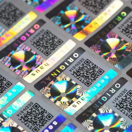 Custom Tamper,Proof Hologram Security Stickers,VOID Logo Labels for Electronics&Packaging